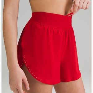 Lululemon | Fast and Free Reflective High-Rise Classic-Fit Short - Red